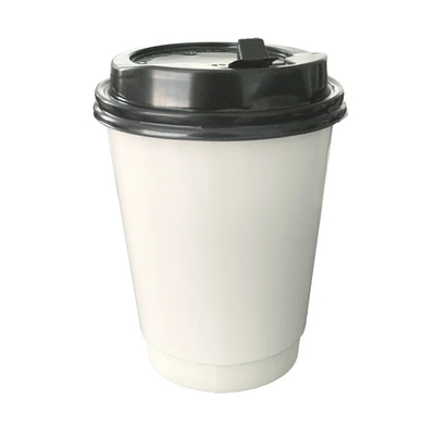 Cangkir kertas khusus cangkir kopi biodegradable dengan logo roll kertas berlapis PE untuk cangkir kertas